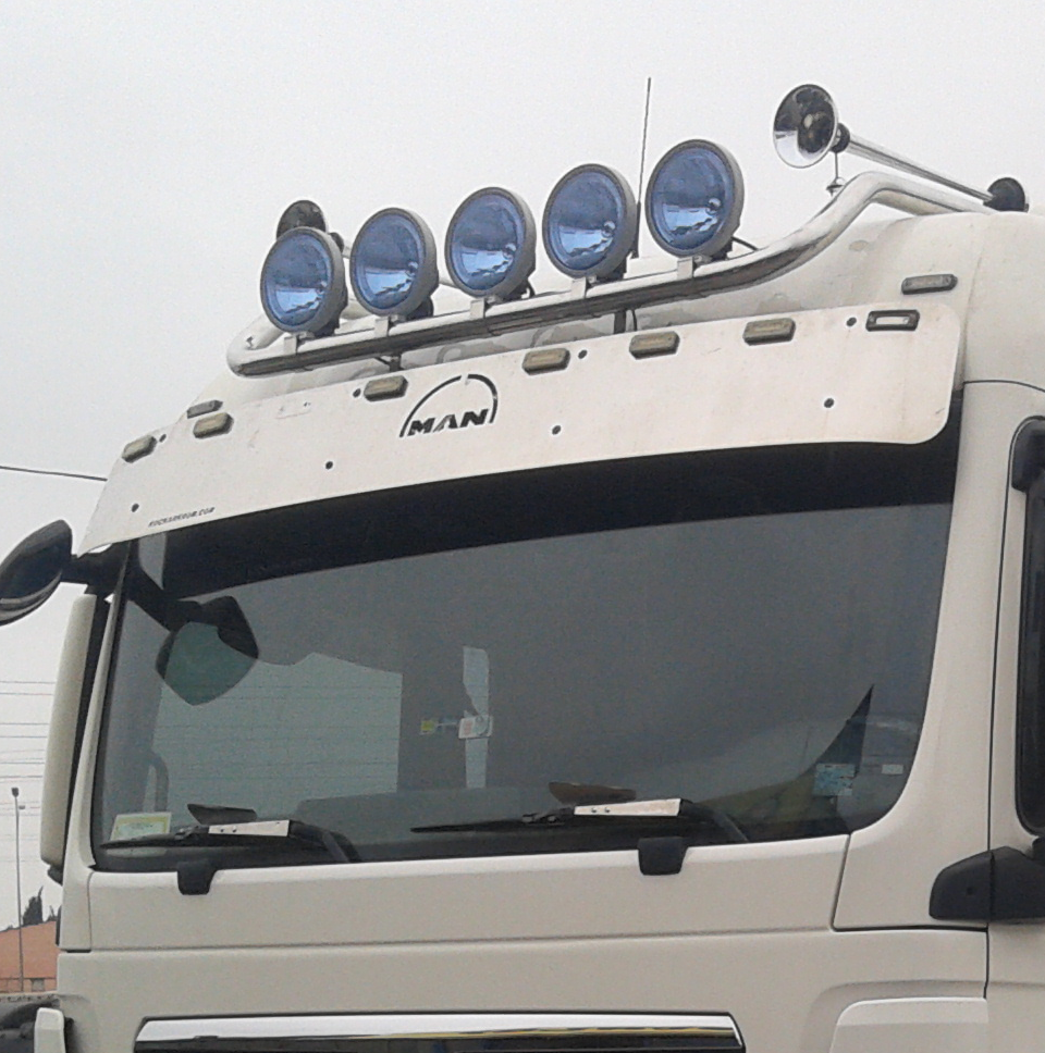 MAN TGA / TGS / TGX / TGL Krom Güneşlik MAN TGA / TGS / TGX / TGL Krom Güneşlik